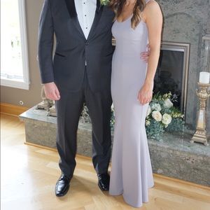 Katie May Westward Dress in Dove (light gray)